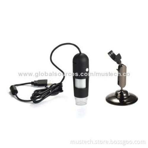 New designed 1.3MP high-quality USB digital microscope, supports photo/video formatNew